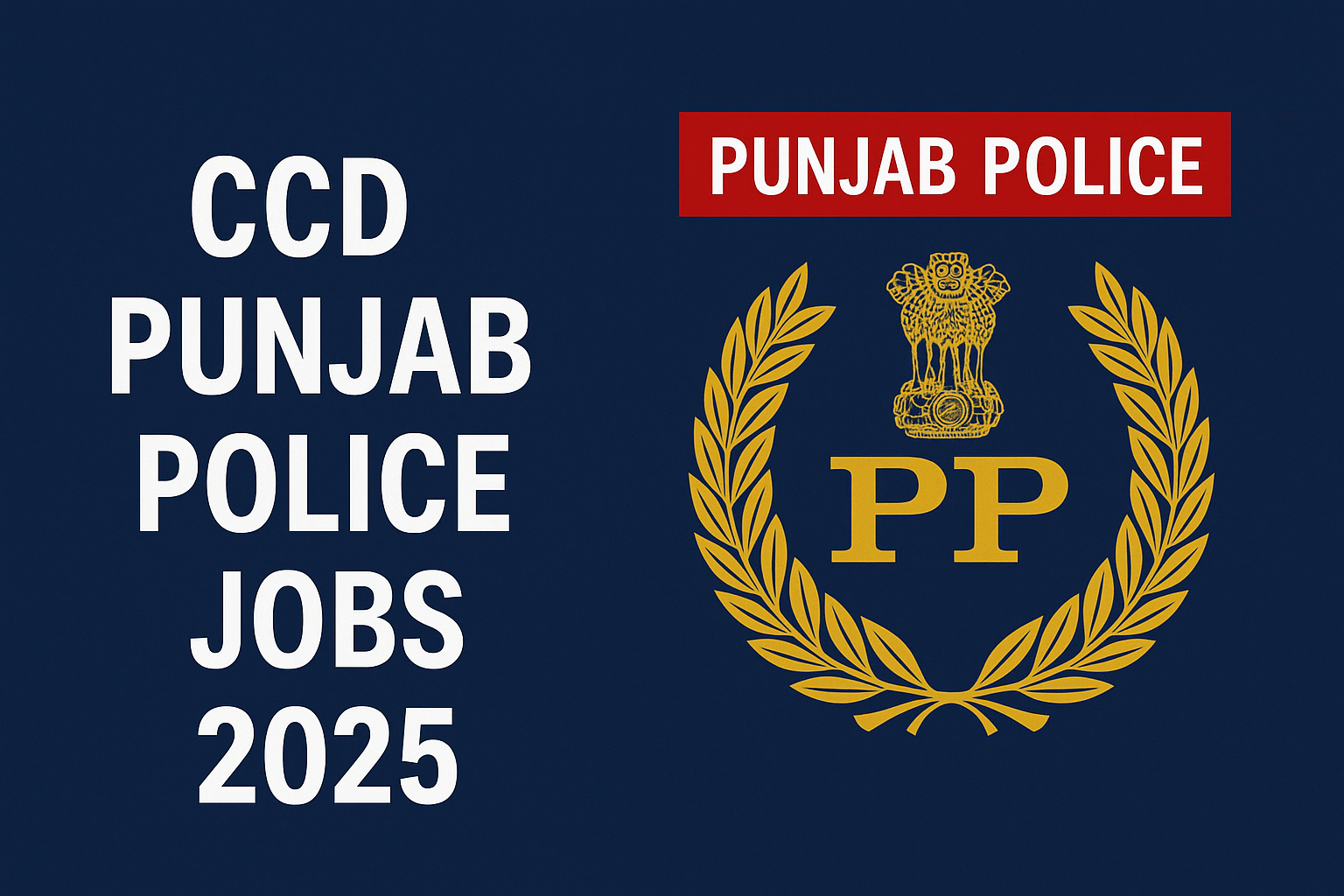 CCD Punjab Police Jobsf
