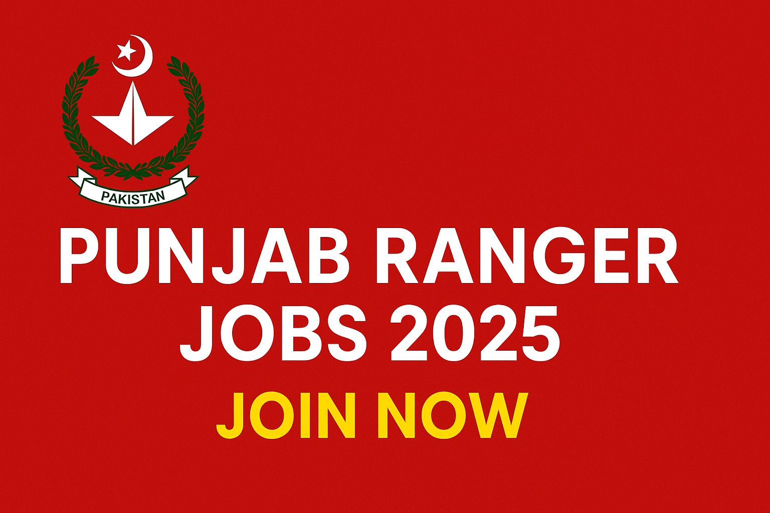 Punjab Ranger Jobs 2025
