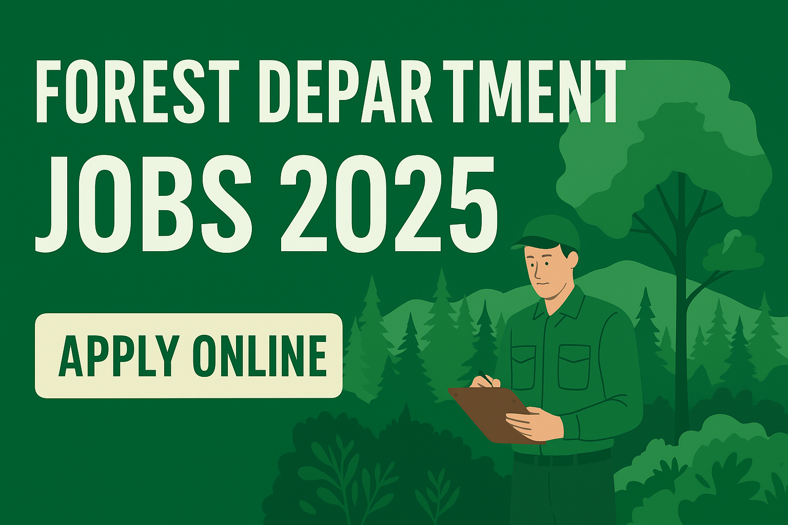 Forest Department Jobs 2025