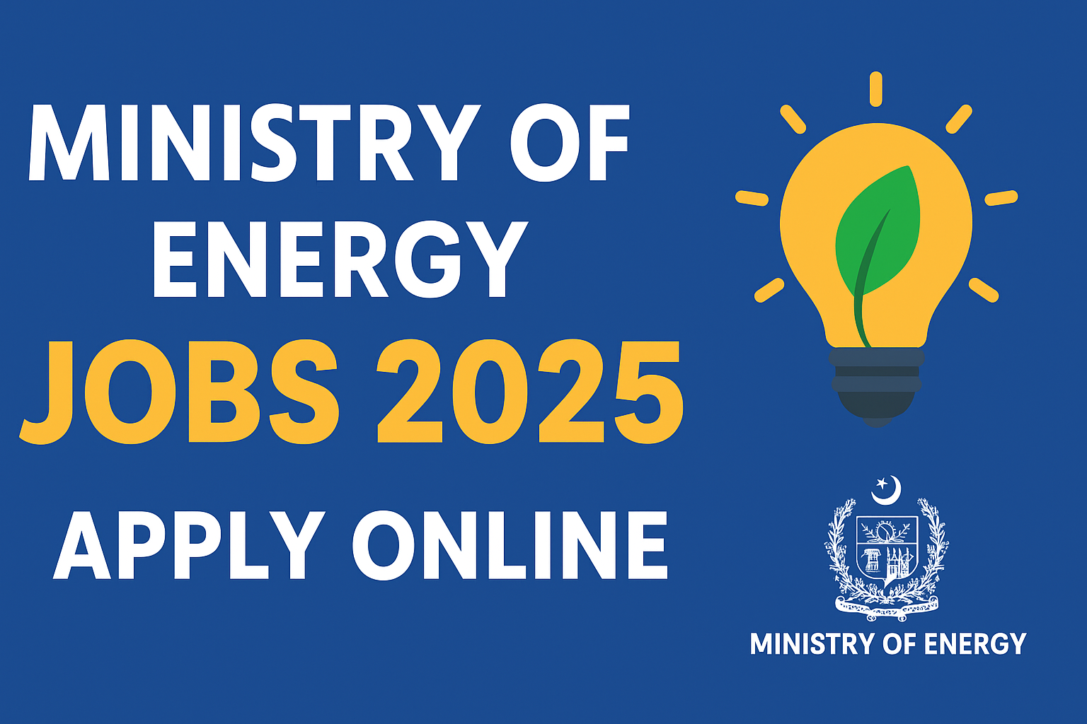 Ministry of Energy Jobs 2025