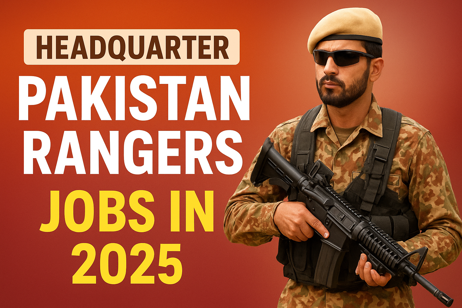 Headquarter Pakistan Rangers Jobs in 2025