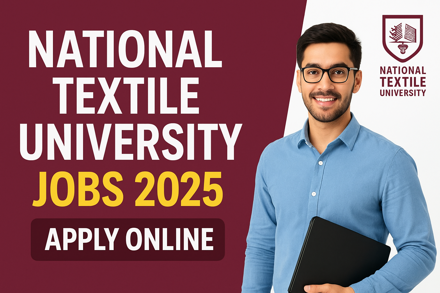 National Textile University Jobs 2025